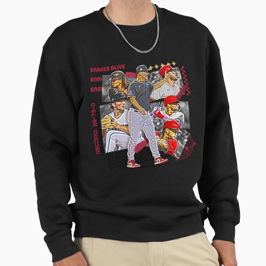Arizona Baseball Team Squad Sweatshirt - Unique Graphic for Adults - T-Shirt, Sweatshirt, Hoodie