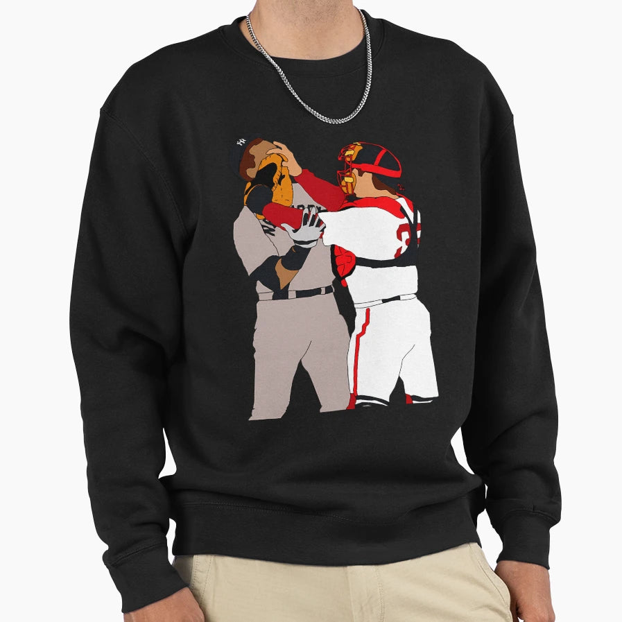 Jason Varitek Alex Rodriguez Sweatshirt - Fun Novelty Design Men Women - T-Shirt, Sweatshirt, Hoodie