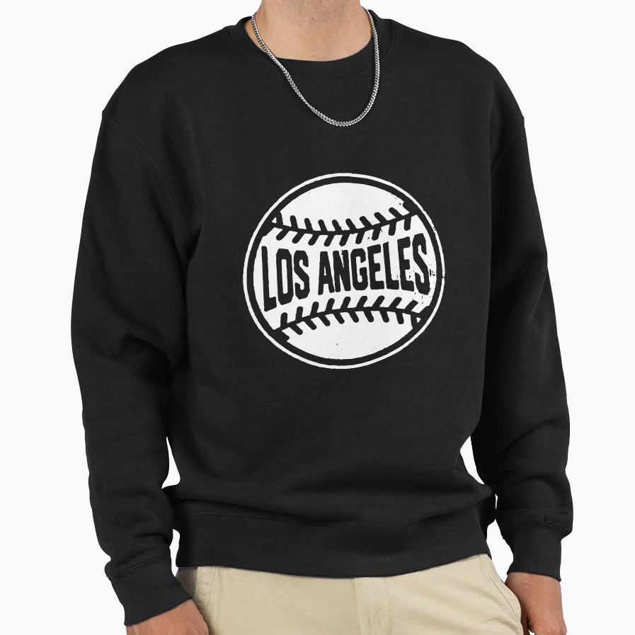 Los Angeles Ball Sweatshirt - Minimalist Print Unisex - T-Shirt, Sweatshirt, Hoodie
