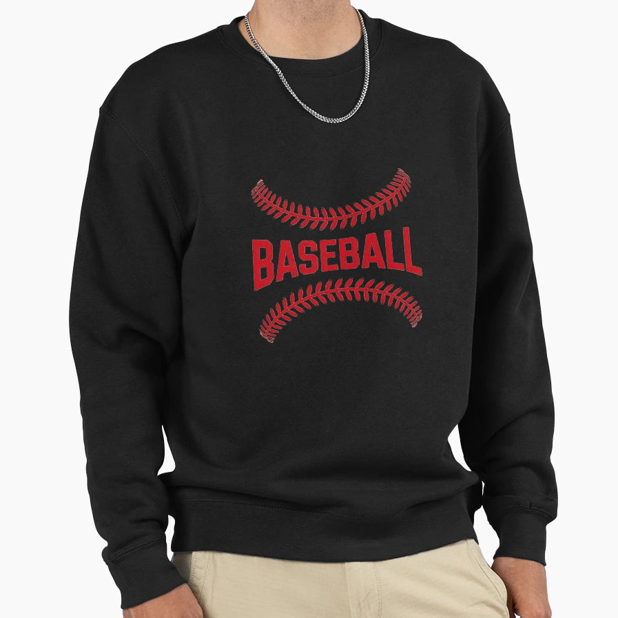 Baseball Sweatshirt - Graphic Print Unisex - T-Shirt, Sweatshirt, Hoodie