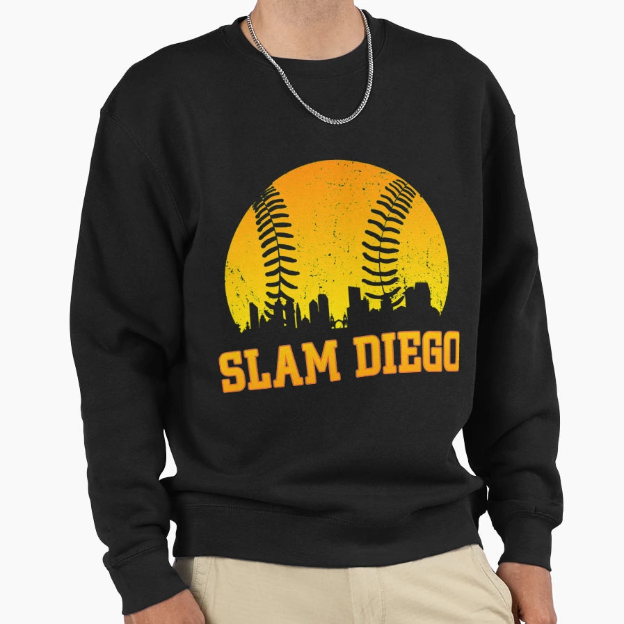 Slam Diego Sweatshirt - Graphic Print for Adults - T-Shirt, Sweatshirt, Hoodie