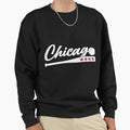 American Chicago Baseball Bat Chicago Sweatshirt - Novelty Apparel Unisex - T-Shirt, Sweatshirt, Hoodie