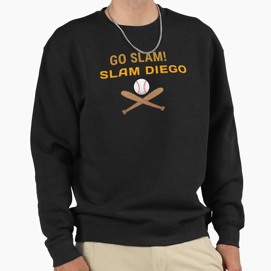 Go Slam Slam Diego Designs Sweatshirt - Graphic Print Unisex - T-Shirt, Sweatshirt, Hoodie