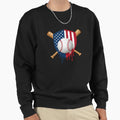 Ice Cream Baseball Drip Respect Sweatshirt - Unique Graphic for Adults - T-Shirt, Sweatshirt, Hoodie