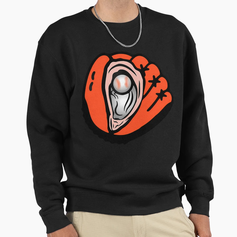 Chesapeake Oyster Catchers Sweatshirt - Minimalist Print for Adults - T-Shirt, Sweatshirt, Hoodie