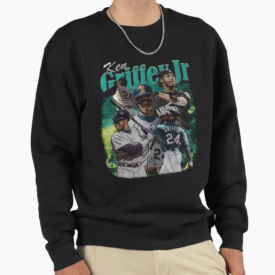 Ken Griffey Jr Sweatshirt - Streetwear Style Unisex - T-Shirt, Sweatshirt, Hoodie