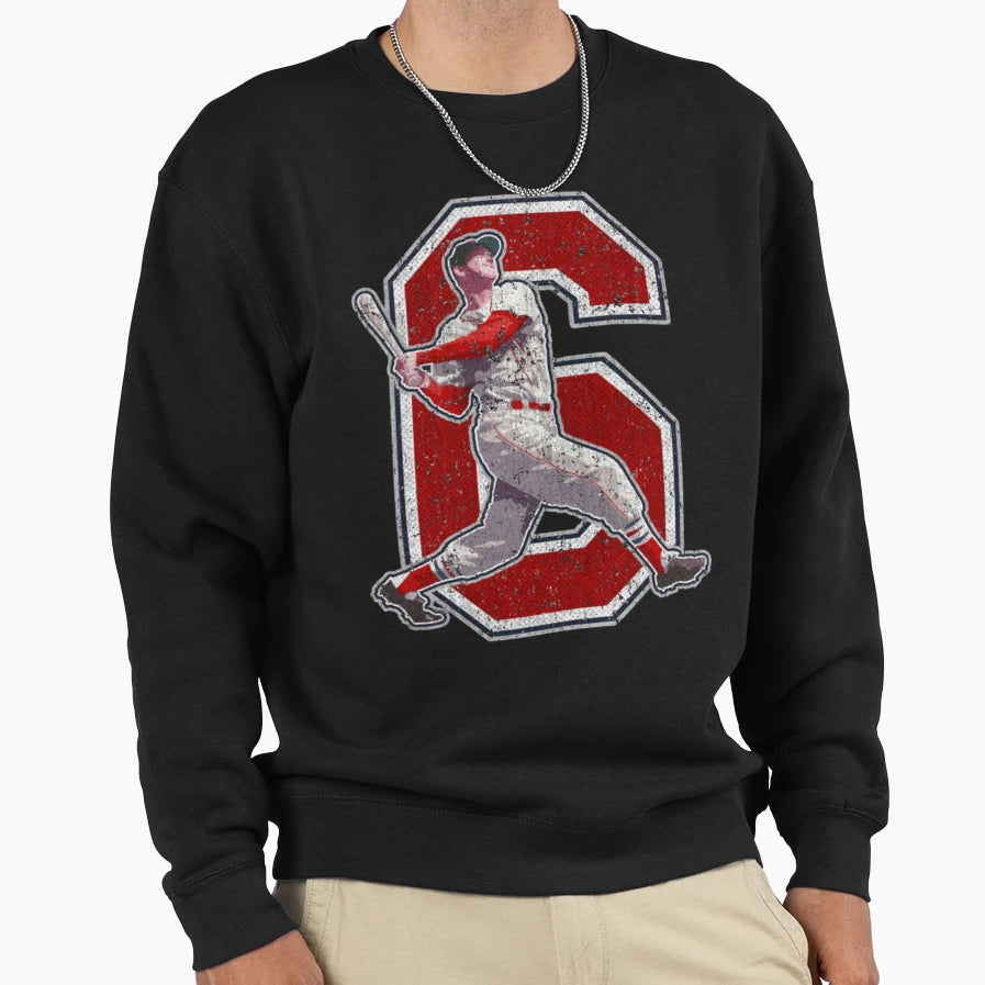 6 Stan Pete Rose Charlie Hustle Sweatshirt - Unique Graphic for Adults - T-Shirt, Sweatshirt, Hoodie