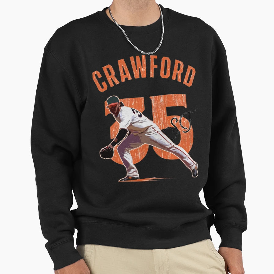 Brandon Crawford Ark Sweatshirt - Custom Art Print Men Women - T-Shirt, Sweatshirt, Hoodie