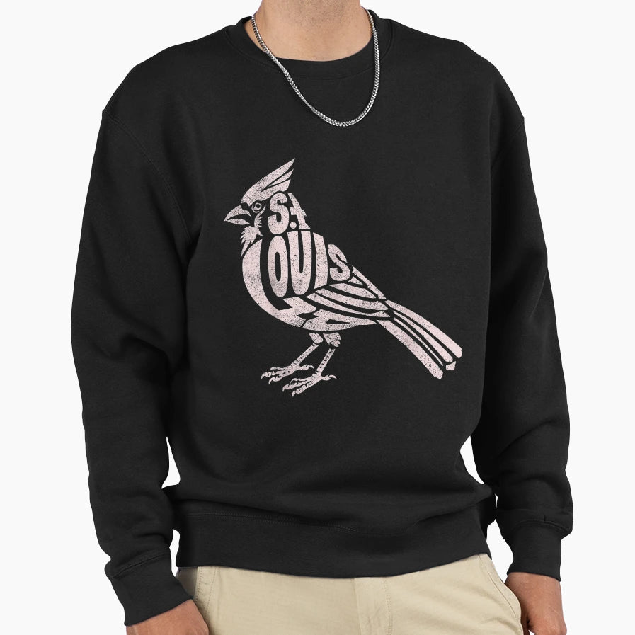Cardinal Sweatshirt - Minimalist Print for Adults - T-Shirt, Sweatshirt, Hoodie