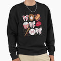 Baseball Bows Game Day Collage Sweatshirt - Custom Art Print Men Women - T-Shirt, Sweatshirt, Hoodie