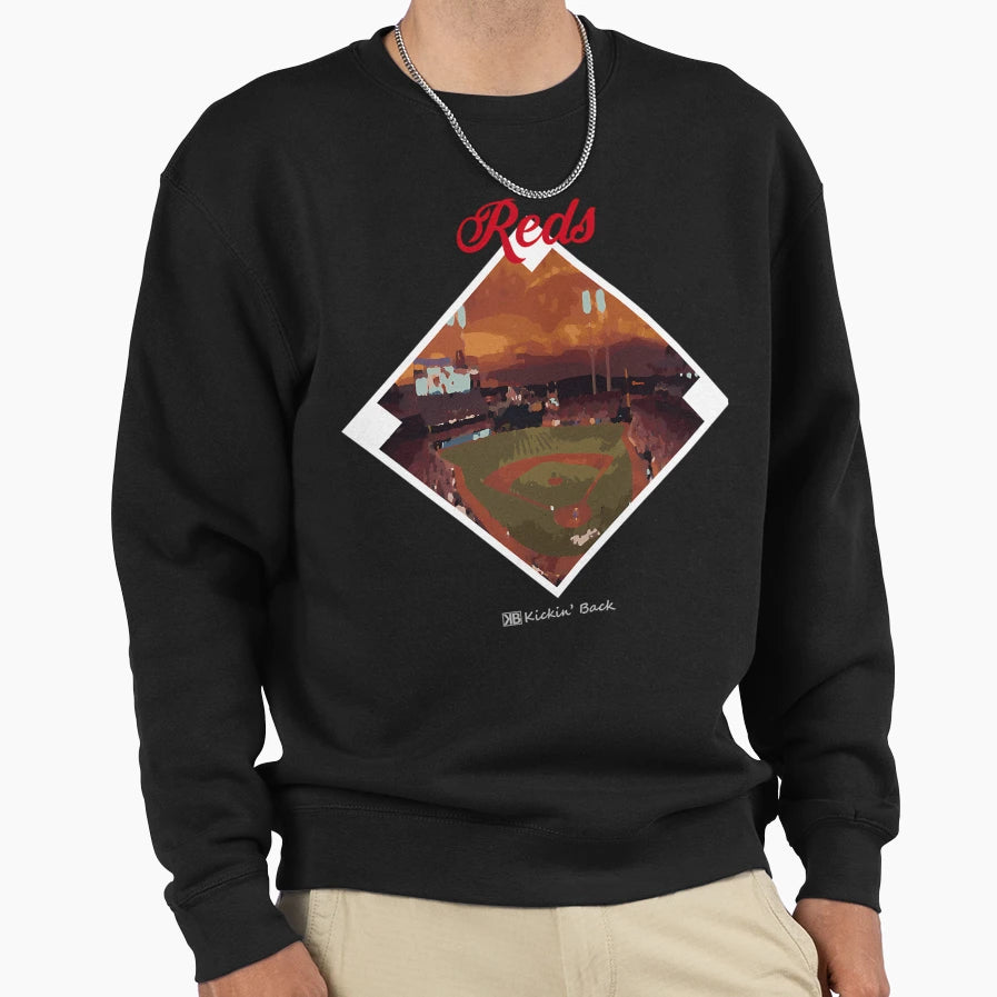 Cincinnati Reds Sweatshirt - Graphic Print Unisex - T-Shirt, Sweatshirt, Hoodie