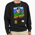 San Diego 8 Bit Videogame Cart Sweatshirt - Trendy Graphic Unisex - T-Shirt, Sweatshirt, Hoodie