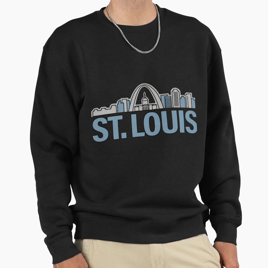 Art St Louis Blues Sweatshirt - Aesthetic Graphic Unisex - T-Shirt, Sweatshirt, Hoodie