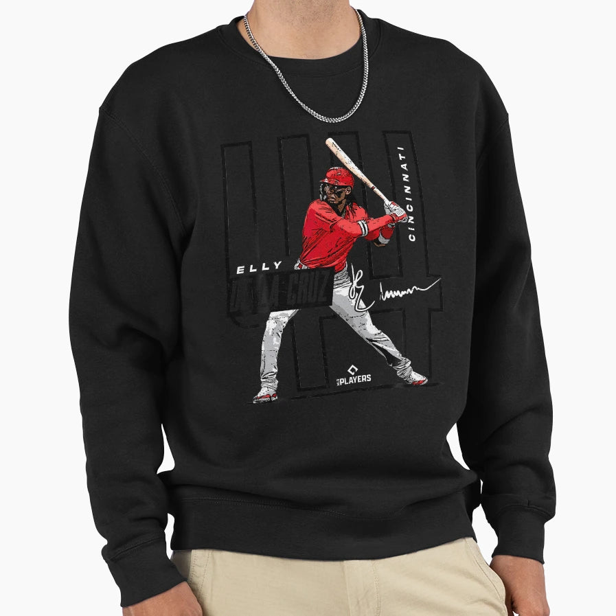 Elly De La Cruz Cincinnati Mlb Sweatshirt - Aesthetic Graphic Men Women - T-Shirt, Sweatshirt, Hoodie