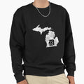 Detroit Michigan Motor City Sweatshirt - Novelty Apparel for Adults - T-Shirt, Sweatshirt, Hoodie