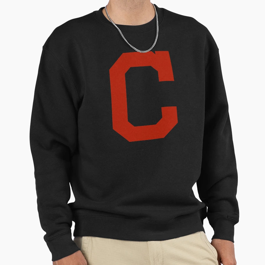 Red Letter C Sweatshirt - Trendy Graphic for Adults - T-Shirt, Sweatshirt, Hoodie