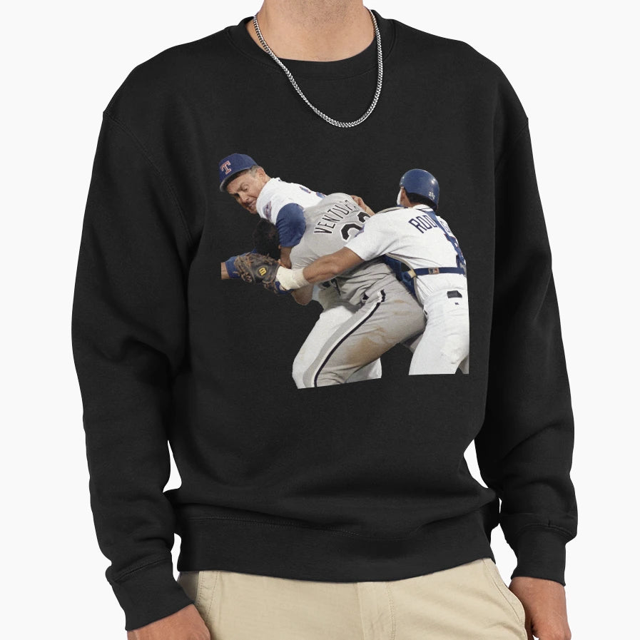 Nolan Ryan Fight Sweatshirt - Casual Everyday Wear Men Women - T-Shirt, Sweatshirt, Hoodie