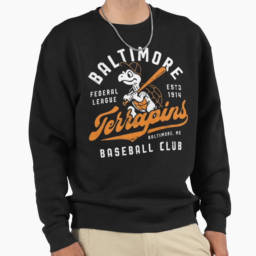 Baltimore Terrapins Maryland Sweatshirt - Unique Graphic for Adults - T-Shirt, Sweatshirt, Hoodie