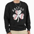 Boston Clover Baseball St Patrick Sweatshirt - Fun Novelty Design Men Women - T-Shirt, Sweatshirt, Hoodie