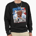 Atlanta Baseball Lovers Sports Fans Sweatshirt - Fun Novelty Design Unisex - T-Shirt, Sweatshirt, Hoodie