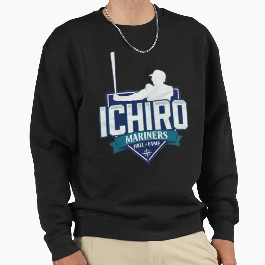 Ichiro Suzuki Sweatshirt - Minimalist Print Men Women - T-Shirt, Sweatshirt, Hoodie