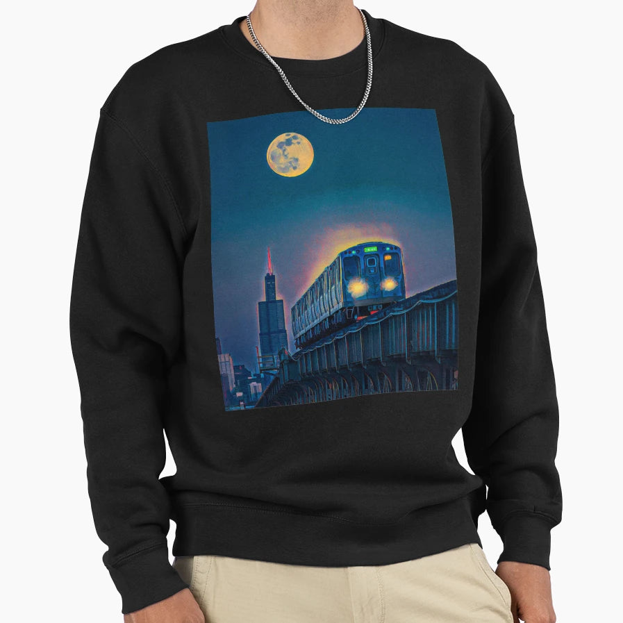 Chicago Sweatshirt - Trendy Graphic Unisex - T-Shirt, Sweatshirt, Hoodie