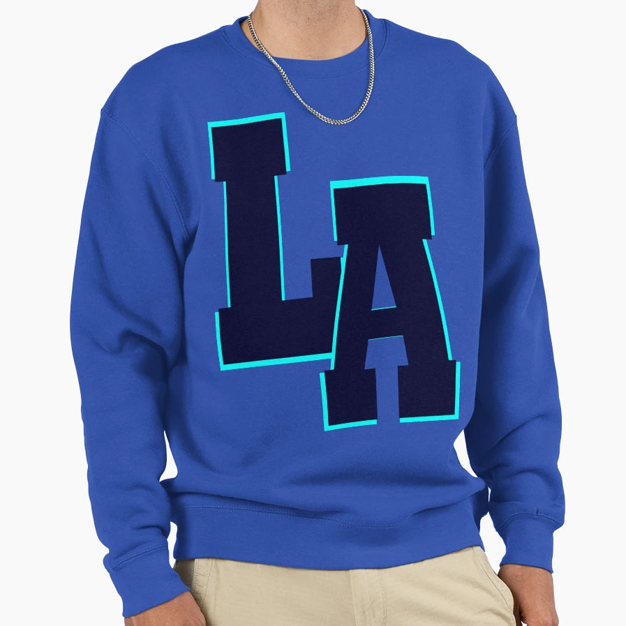 La Logo Fabulous Sweatshirt - Minimalist Print for Adults - T-Shirt, Sweatshirt, Hoodie