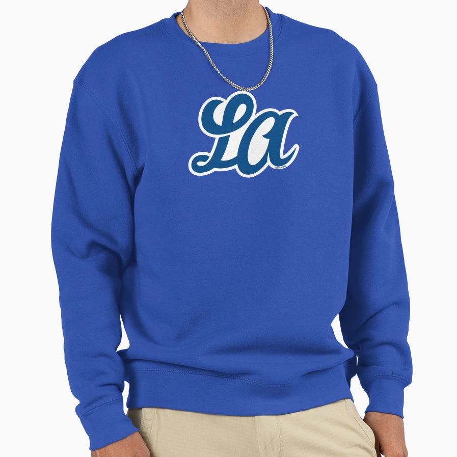 Los Angeles Script Sweatshirt - Novelty Apparel Men Women - T-Shirt, Sweatshirt, Hoodie