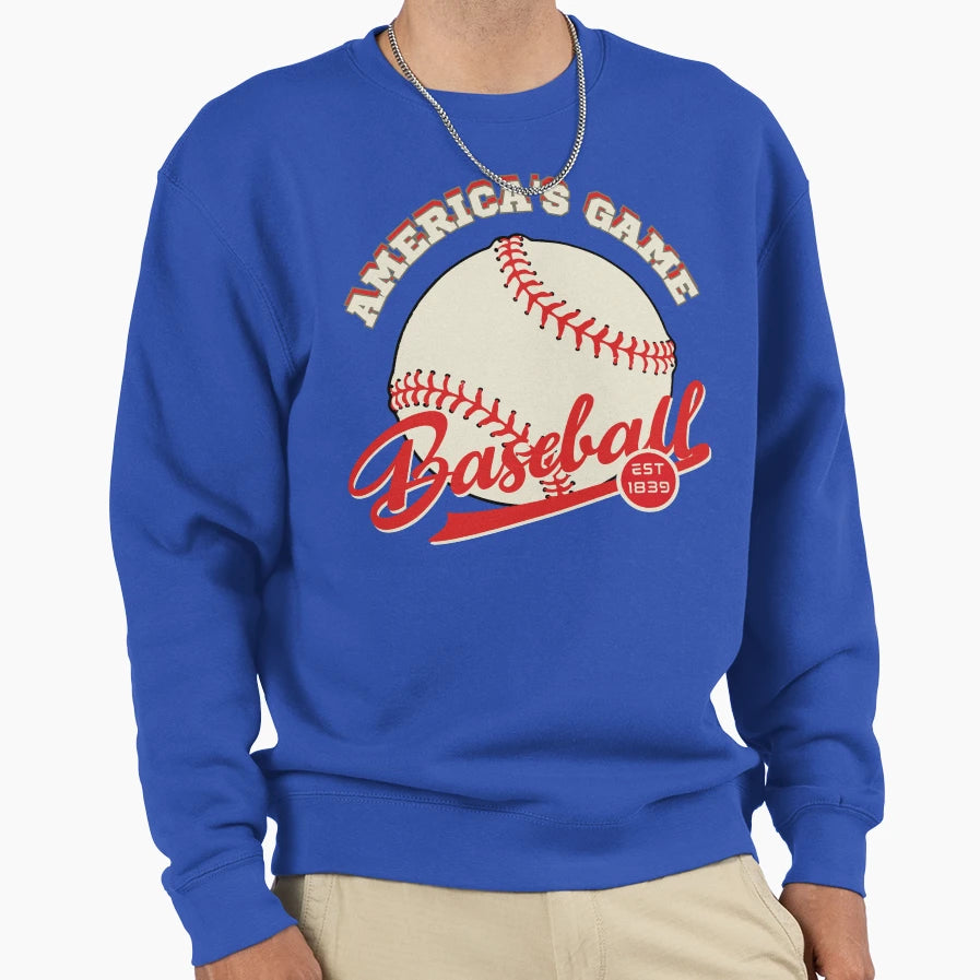 Americas Game Sweatshirt - Graphic Print Unisex - T-Shirt, Sweatshirt, Hoodie