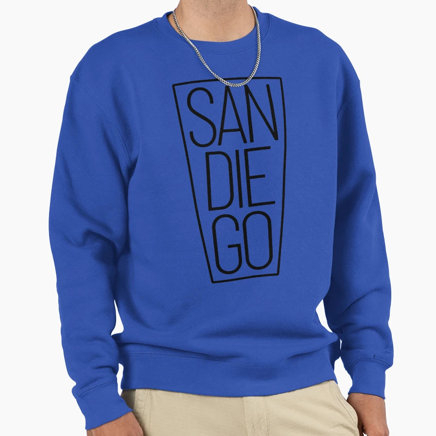 Funny San Diego Usa California Sweatshirt - Trendy Graphic Unisex - T-Shirt, Sweatshirt, Hoodie