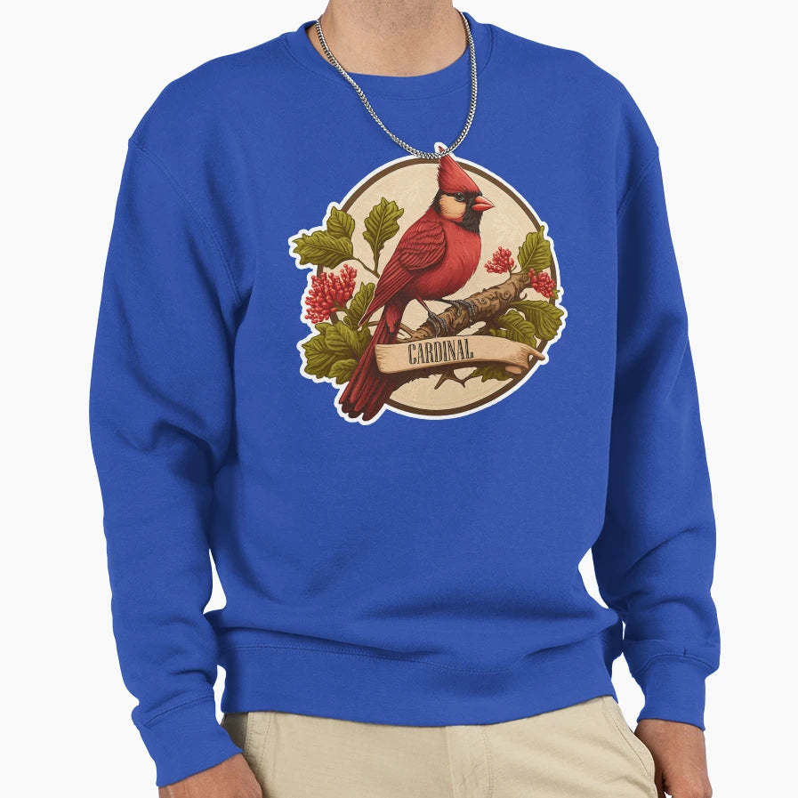 Cardinal Sweatshirt - Novelty Apparel for Adults - T-Shirt, Sweatshirt, Hoodie
