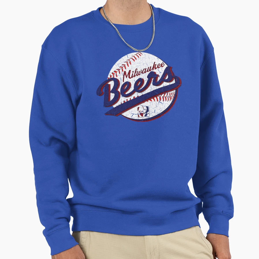 Milwaukee Beers Sweatshirt - Minimalist Print Men Women - T-Shirt, Sweatshirt, Hoodie