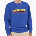 Cleveland Ohio Stripes Sweatshirt - Custom Art Print for Adults - T-Shirt, Sweatshirt, Hoodie