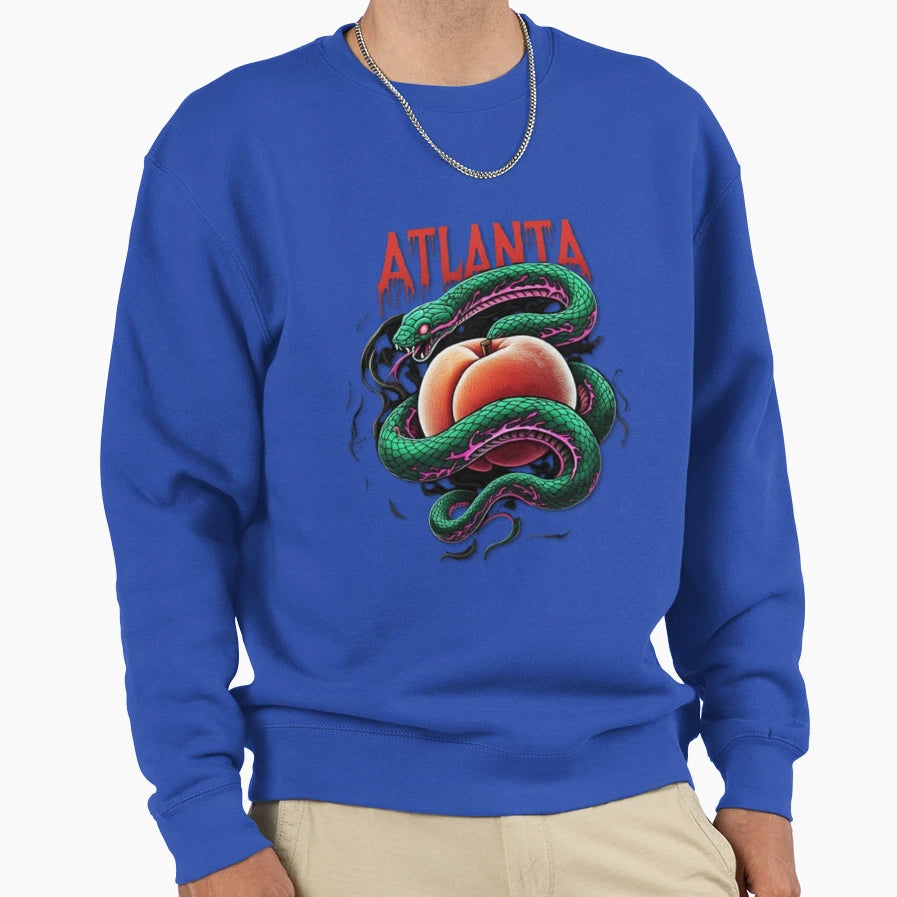 Atlanta Sweatshirt - Trendy Graphic for Adults - T-Shirt, Sweatshirt, Hoodie