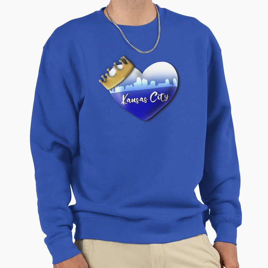 Kansas City Royalty Sweatshirt - Casual Everyday Wear Men Women - T-Shirt, Sweatshirt, Hoodie