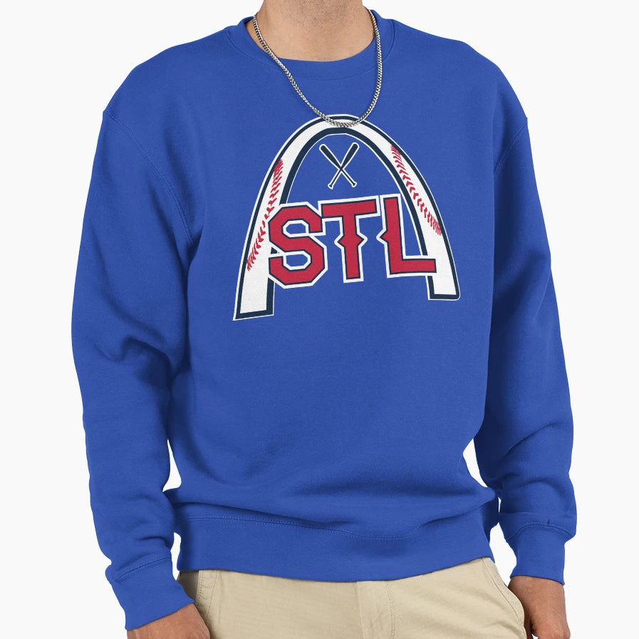St Louis Baseball Stl Sweatshirt - Trendy Graphic Men Women - T-Shirt, Sweatshirt, Hoodie