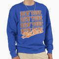 New York Throwback Sweatshirt - Casual Everyday Wear for Adults - T-Shirt, Sweatshirt, Hoodie