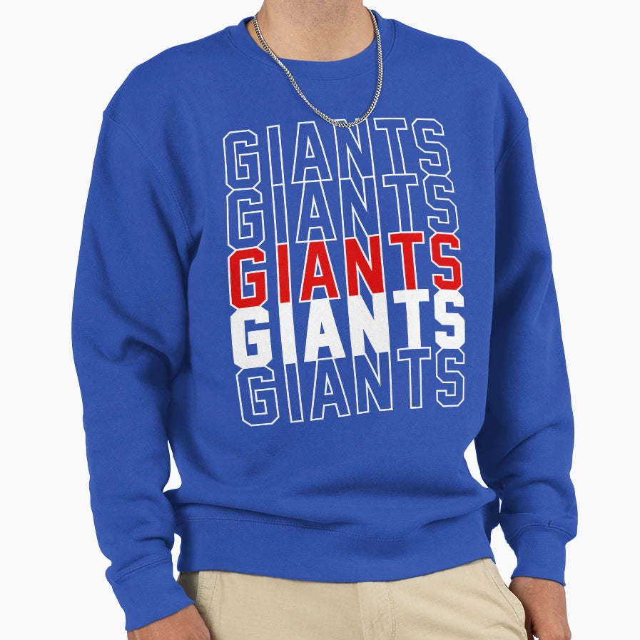 Giants Sweatshirt - Casual Everyday Wear for Adults - T-Shirt, Sweatshirt, Hoodie