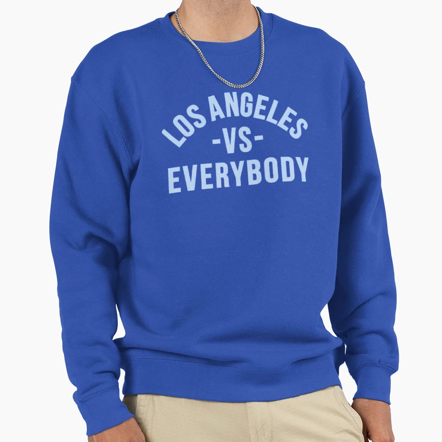 Los Angeles Vs Everyone Sweatshirt - Custom Art Print Unisex - T-Shirt, Sweatshirt, Hoodie