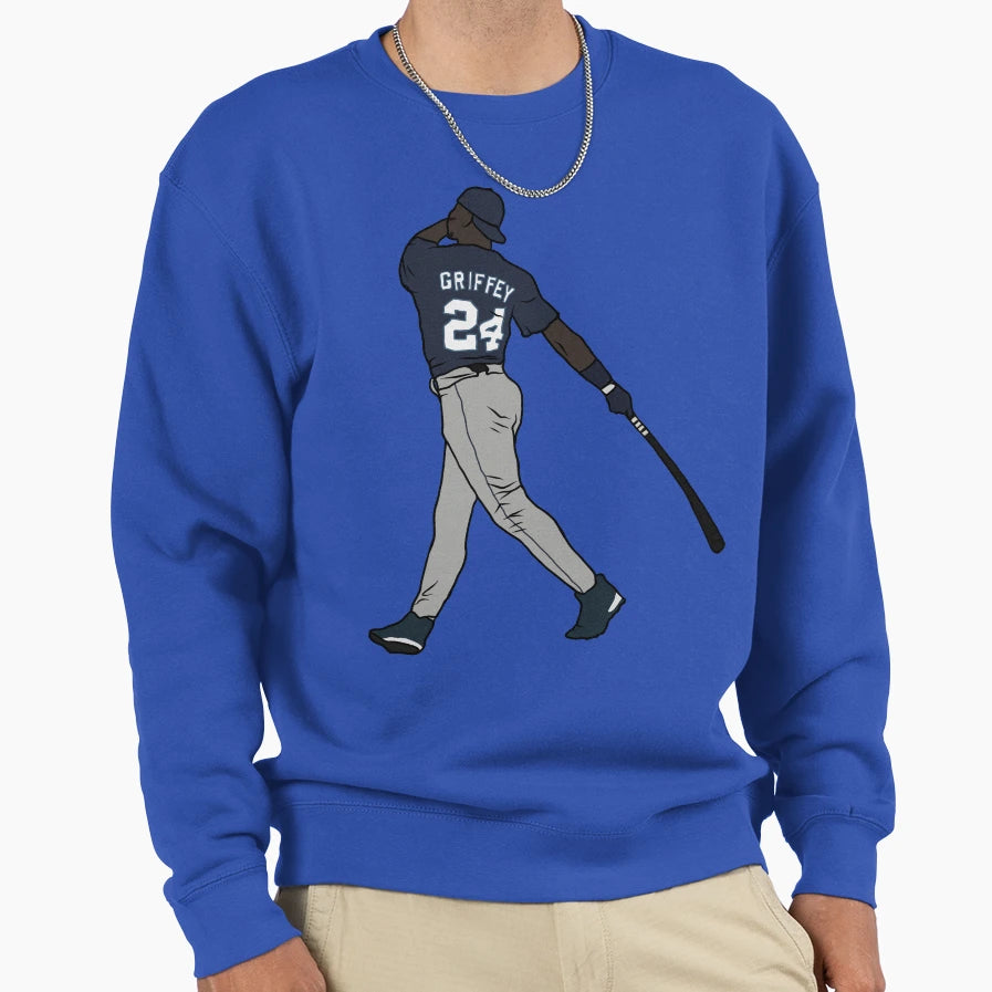 Ken Griffey Jr Swing Sweatshirt - Streetwear Style Unisex - T-Shirt, Sweatshirt, Hoodie