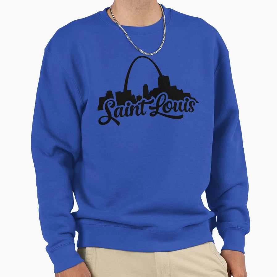 Saint Louis City Sweatshirt - Fun Novelty Design Men Women - T-Shirt, Sweatshirt, Hoodie