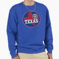 Eyes Texas Crest Sweatshirt - Unique Graphic for Adults - T-Shirt, Sweatshirt, Hoodie