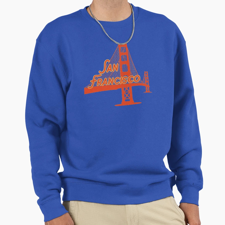 San Francisco Sweatshirt - Novelty Apparel for Adults - T-Shirt, Sweatshirt, Hoodie
