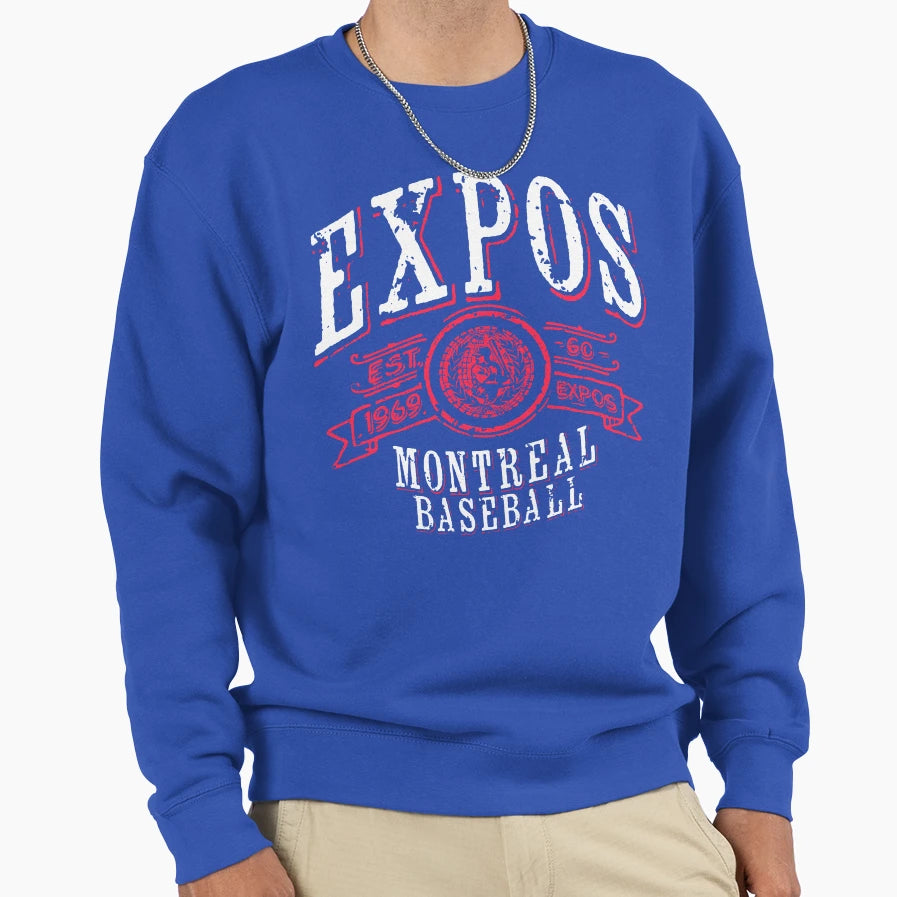 Expos Baseball Sweatshirt - Streetwear Style Men Women - T-Shirt, Sweatshirt, Hoodie
