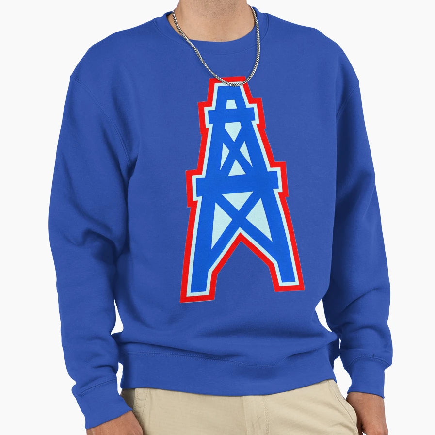 Defunct Teams Houston Oilers Satire T-Shirt - Aesthetic Graphic for Adults - T-Shirt, Sweatshirt, Hoodie