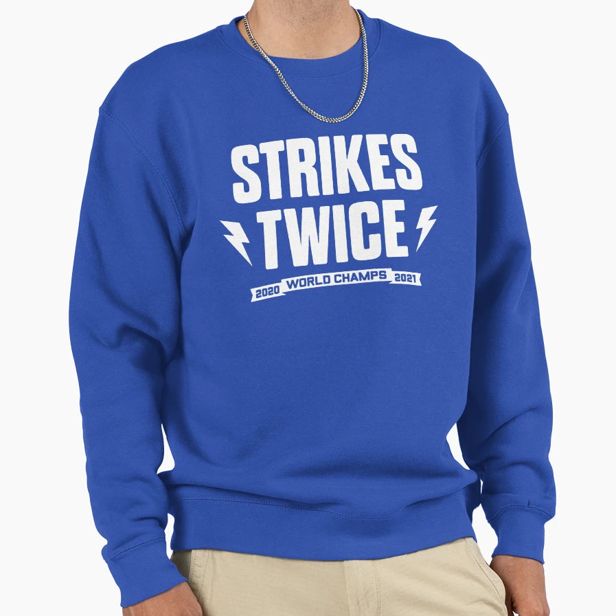 Tampa Strikes Twice Sweatshirt - Trendy Graphic Men Women - T-Shirt, Sweatshirt, Hoodie