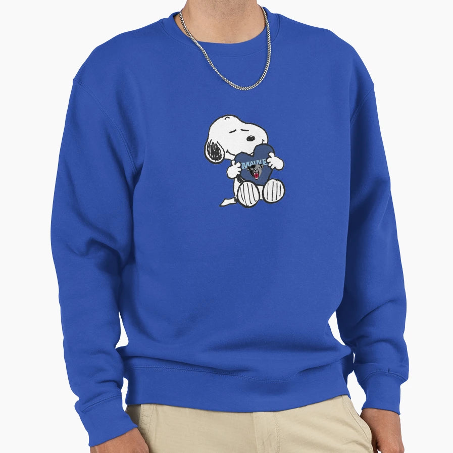 Maine Snoopy Sweatshirt - Streetwear Style Men Women - T-Shirt, Sweatshirt, Hoodie