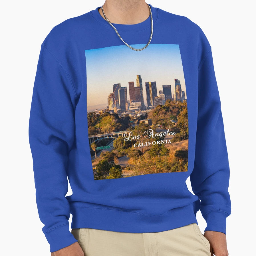Los Angeles California Beautiful Los Sweatshirt - Minimalist Print Unisex - T-Shirt, Sweatshirt, Hoodie
