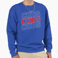 Cubs Last Name Baseball Athletic Sweatshirt - Minimalist Print Unisex - T-Shirt, Sweatshirt, Hoodie