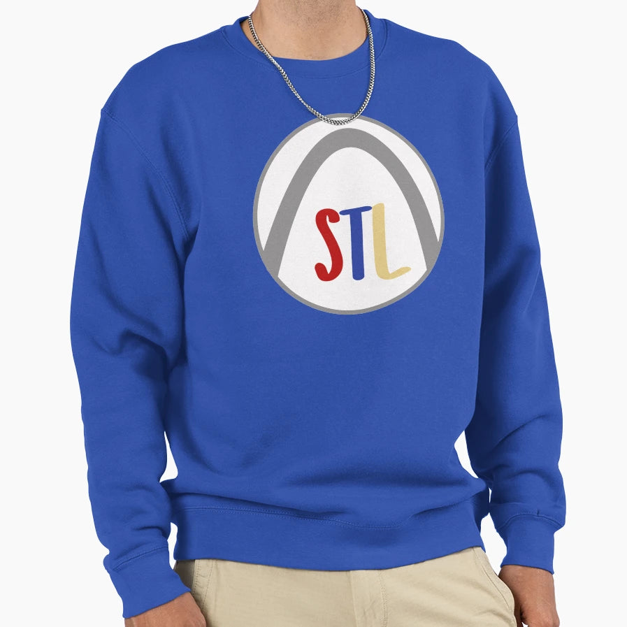 Stl Arch Sweatshirt - Novelty Apparel Men Women - T-Shirt, Sweatshirt, Hoodie